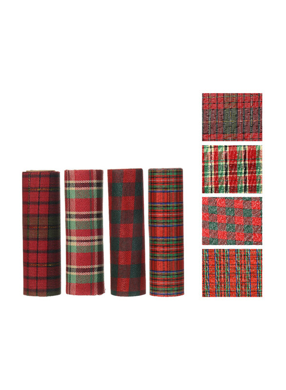 

Kaemingk 4 Designs Polyester Decoration Fabric, Red