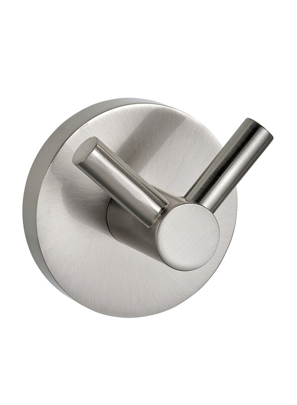 

Wenko Pineto Power-Loc Wall Hook Duo, Silver