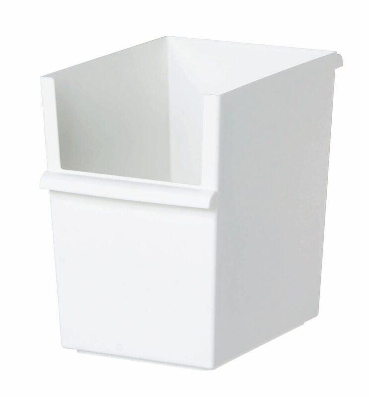 

Like It Slim Deep Storage Container, 190 x 268 x 260mm, White