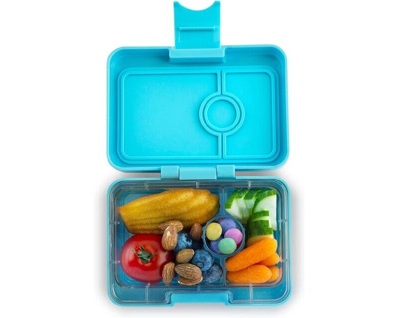 

Yumbox Snack 3-Compartment Snack Box Blue