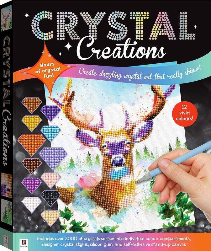 

Hinkler Crystal Creations Deer Set, Multicolour, Ages 3+ Years