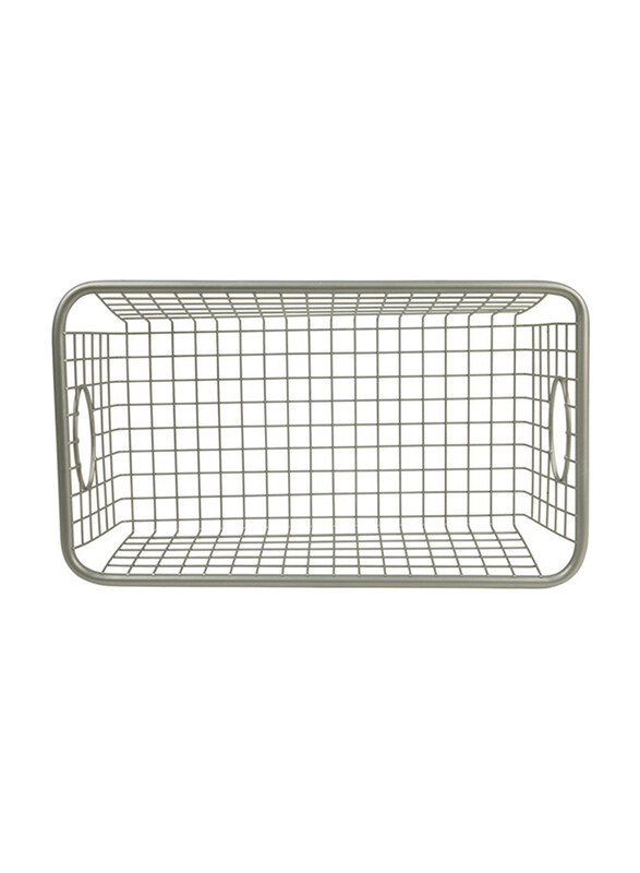 

Spectrum Avery Basket, Large, Silver