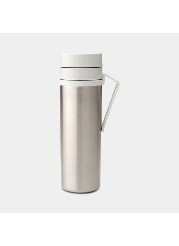 

Brabantia Make & Take Insulated Light Grey Flask 0.5L
