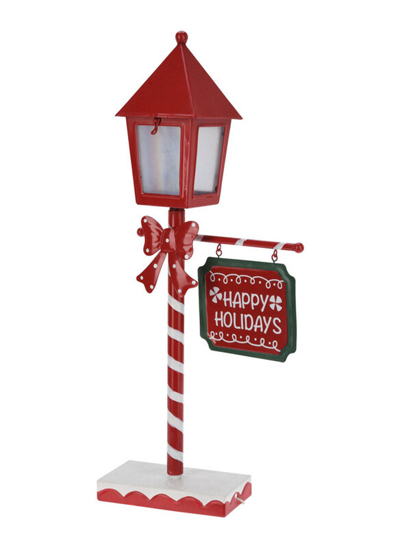 

Homesmiths 50cm Lantern with Led, Red