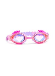 Bling2o Luvs Me Luvs Me Not True Luv Pink Kids Swim Goggles Age +5, 100% silicone I latex-free I With uv protection I Anti-fog I with adjustable nose piece I comes with hard protective case.