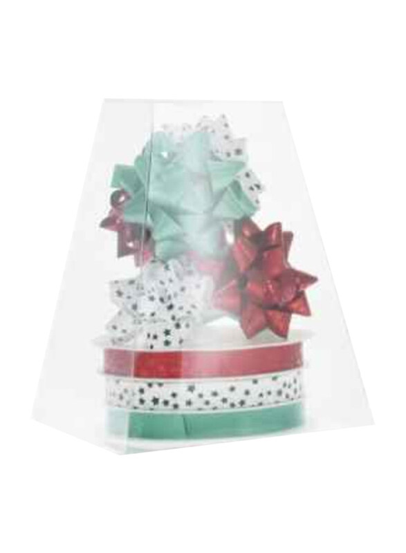 

Koopman Xmas Wrapping Deco Set, Green/Red