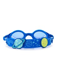 Bling2o Hammerhead Blue Fish N Chips Kids Swim Goggles Age +3, 100% silicone I latex-free I With uv protection I Anti-fog I with adjustable nose piece I comes with hard protective case.