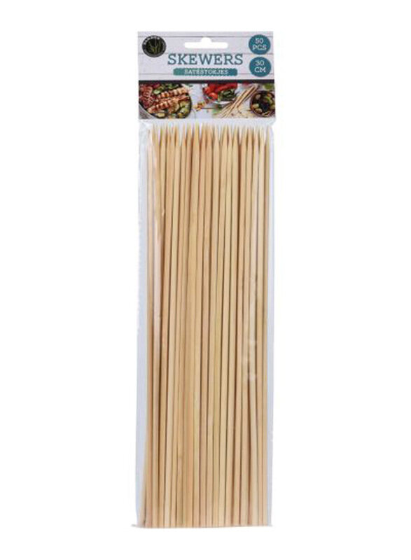 

Homesmiths 50-Piece Bamboo Skewer, 408100650, Wood