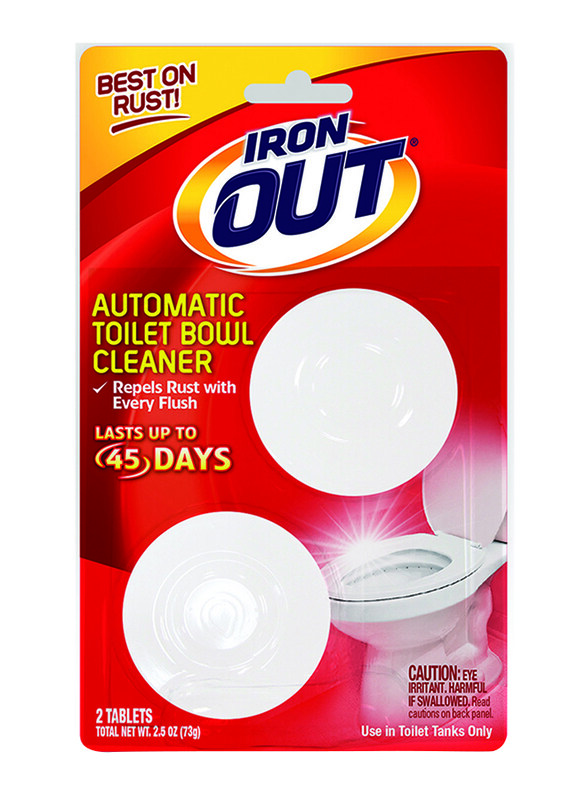 

Iron Out Toilet Bowl Cleaner, 2 Tablets