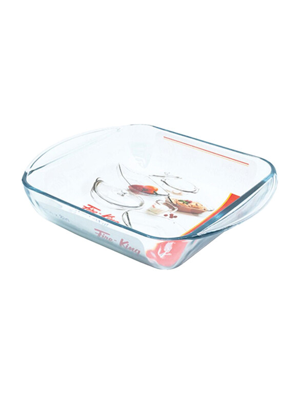 

Anchor Hocking 2-Quart Fire King Square Cake Dish, 27.94x24.13x8.64 cm, Clear