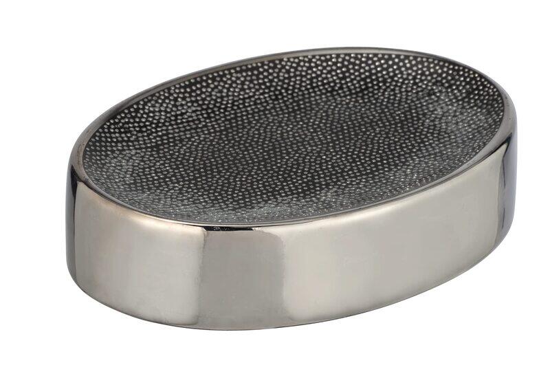 

Wenko Nuria Ceramic Soap Dish, Anthracite