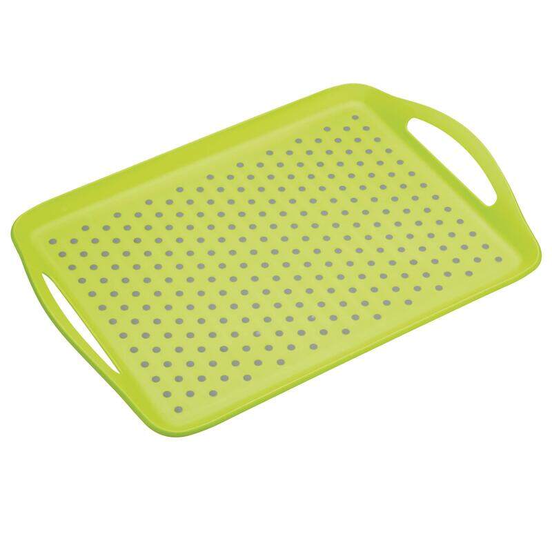 

Kitchencraft 41cm Anti Slip Serving Tray, Green
