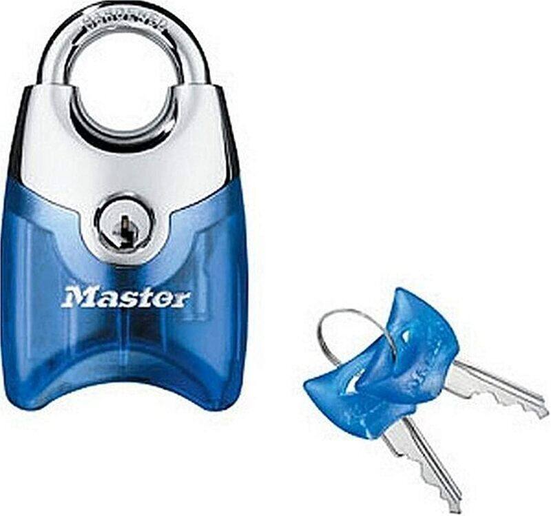 

Master Lock Fusion Zinc Body Padlock with Shrouded Shackle, Assorted Colour