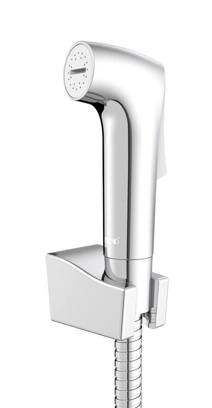 

Wenko Chrome Plated Abs Water Saving Bidet Set with Hand Shower, Silver