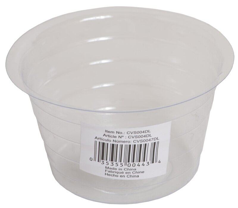 

Bond Manufacturing Bond Mfg 4 Inch Saucer, Clear