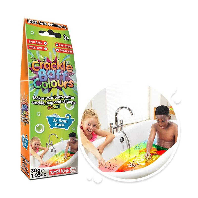 

Zimpli Kids 3 x Bath Pack Crackle Baff