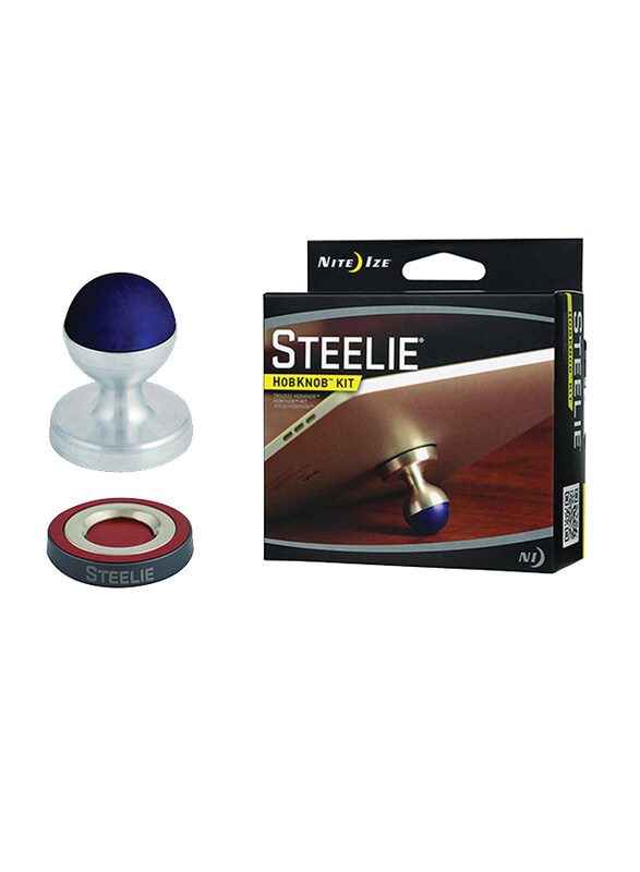 

Nite Ize Steelie HobKnob Mini Kit, White/Blue