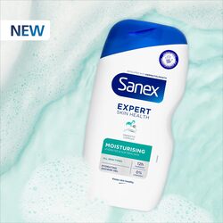 Sanex BiomeProtect Moisturising Shower Gel 570ml Moisturising Body Wash, Nourishing & Hydrating Microbiome Skincare