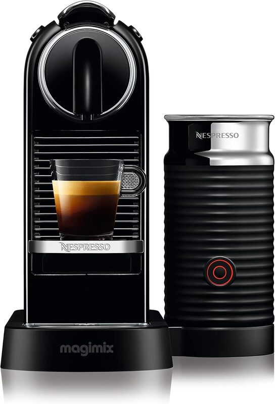 Nespresso 11317 Citiz and Milk Coffee Machine Black By Magimix - International Version