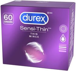 Durex Sensi Thin Condoms 60 Pack Box