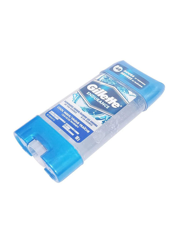 Gillette Endurance Cool Wave Clear Men's Deodorant Gel, 108gm