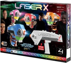 Laser X Ultra 4 Blaster Laser Toy Game Set - (6+ Years)