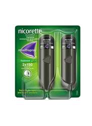 Nicorette Quickmist SmartTrack Mouth Spray Freshmint 2 x 150 Sprays