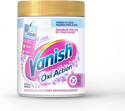 Vanish Gold Oxi Action Stain Remover & Whitening Booster Powder For Whites 1.9 kg