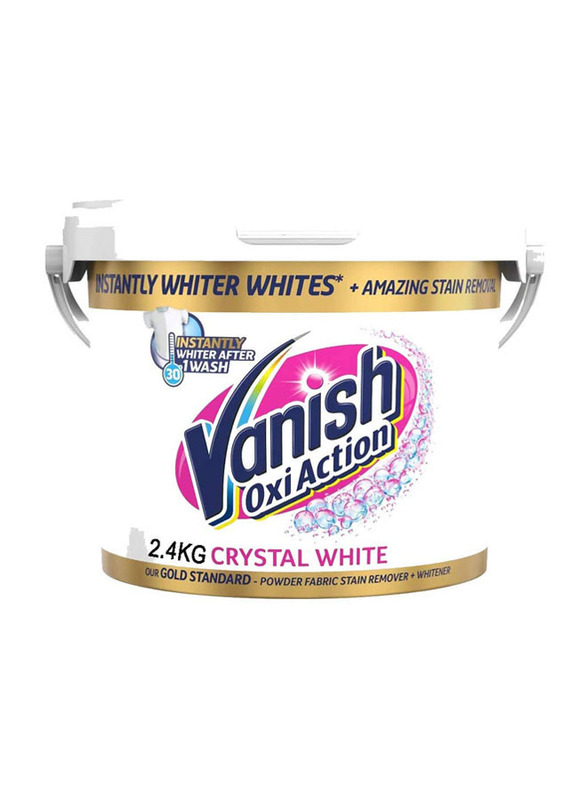 Vanish Gold Fabric Stain Remover Oxi Action Whites Powder, 2.4 Kg