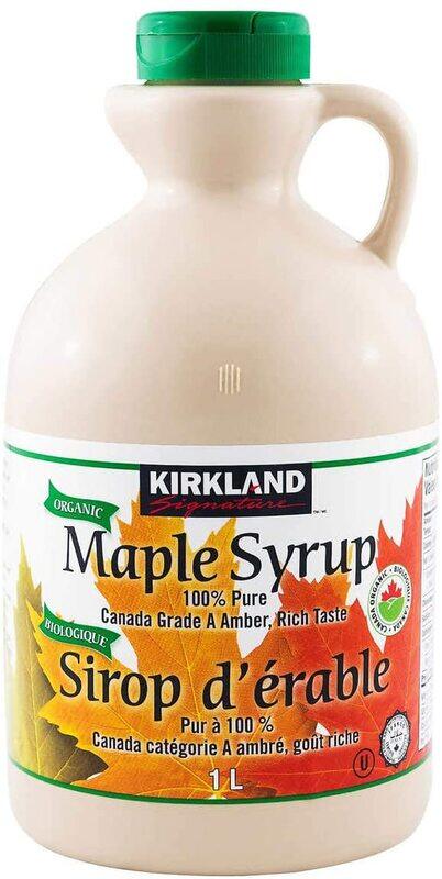 

Kirkland Signature 100% Maple Syrup Dark Amber, 1 Liter