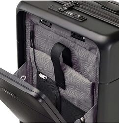 Samsonite Sentinel Carry-on Spinner Luggage With Dual Sided TSA Lock And USB Port - Black