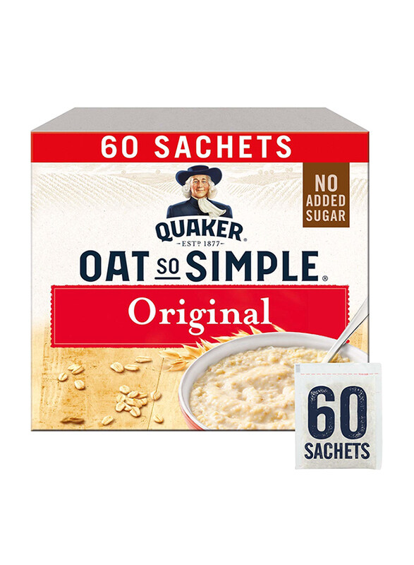 

Quaker So Simple Original Oat, 60 Pieces x 1.62 Kg