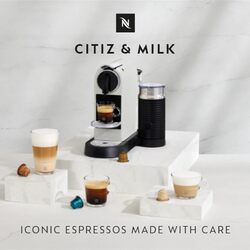 Nespresso 11317 Citiz and Milk Coffee Machine Black By Magimix - International Version