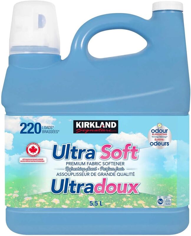 Kirkland Signature Ultra Soft Fabric Softener - 220 Wash Loads