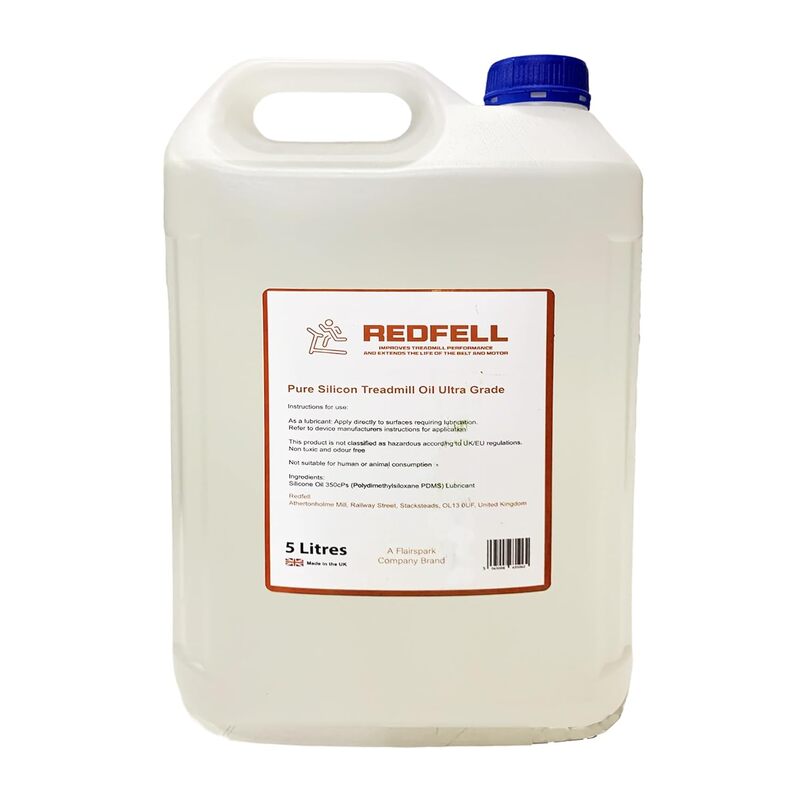 Redfell Pure Silicon Treadmill Oil Ultra Grade 5 Liters