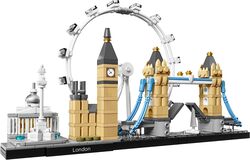 LEGO Architecture London Skyline Collection 21034 Building Set Model Kit and Gift for Kids and Adults 468 Pieces