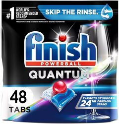 Finish Powerball Quantum Ultimate Dishwasher 48 Tablets Pack - 600g