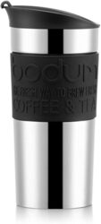 Bodum 0.35L Stainless Steel Travel Mug - Black