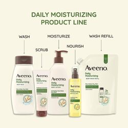 Aveeno Daily Moisturising Lotion, Moisturises for 24 Hours, Body Lotion for Normal to Dry Skin Care (710ml Pack Of 1)