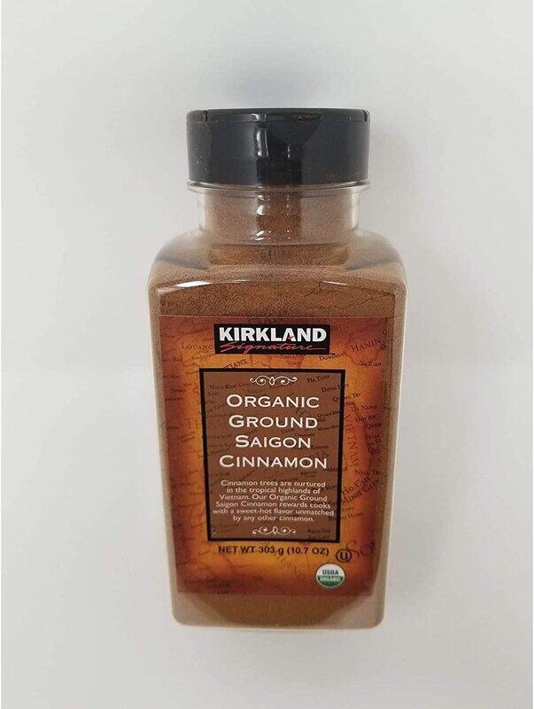 

Kirkland Signature Organic Ground Saigon Cinnamon, 303g