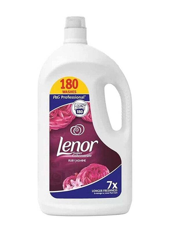 

Lenor Ruby Jasmine Super Concentrate Pro Fabric Conditioner for 180 Wash, 3.6L