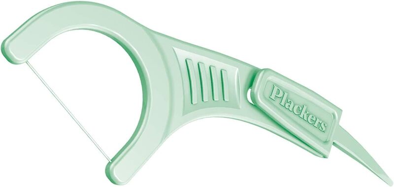 Plackers Micro Mint Dental Flossers - 150 Pack, Fresh Breath For Miles Of Smiles, Engineered Not To Stretch Shred Or Break