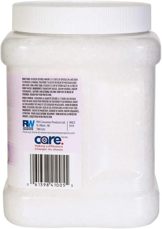 PSP Epsom Bath Salts Lavender Scented Epsom Salts PSP Care - 1Kg