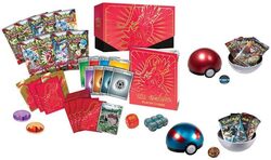 Pokemon Scarlet And Violet Elite Trainer Box With Poke Ball & Luxury Ball - Pack Of 3 English 6+ Years Koraidon Red