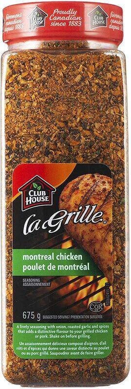 

Club House La Grille Montreal Chicken Seasoning, 675g