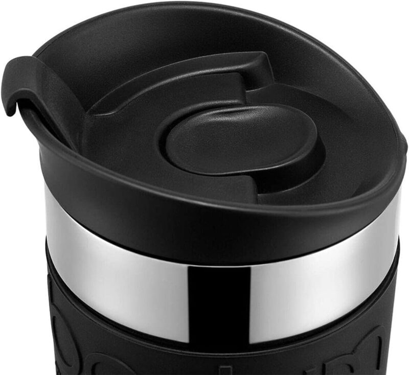 Bodum 0.35L Stainless Steel Travel Mug - Black