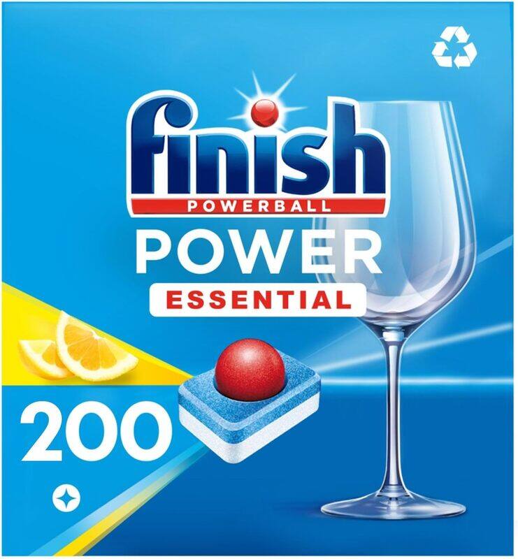 

Finish Dishwasher Tablets All In 1 Powerball XXXL Lemon 200 Tablets