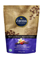Zavida Hazelnut Vanilla Whole Medium Roast Coffee Beans, 907g