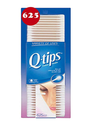 Q-Tips Cotton Swabs, White, 625 Pieces