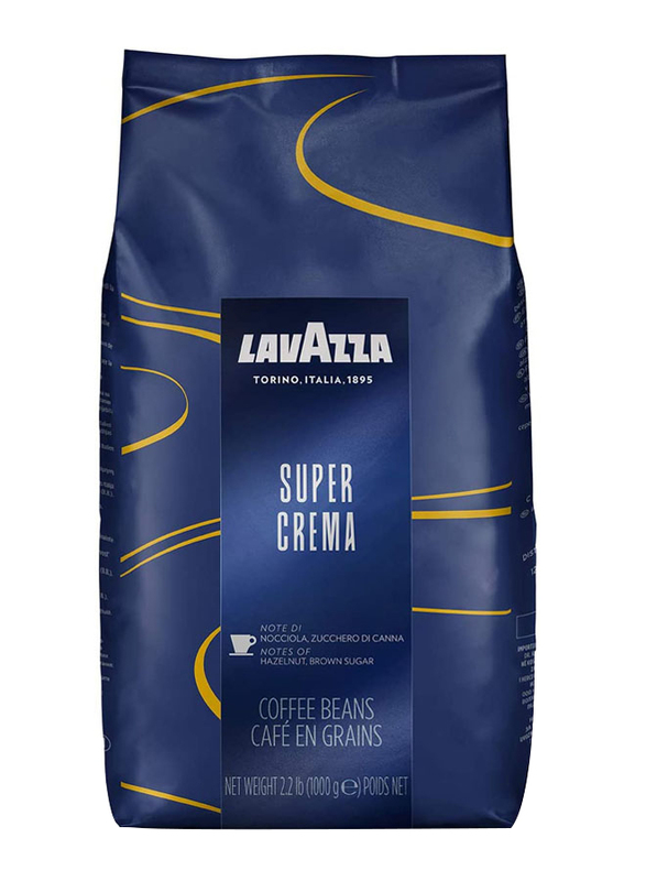 Lavazza Super Crema Coffee Beans, 1 Kg
